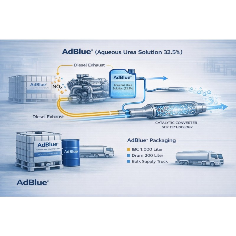 [AdBlue] アドブルー 尿素水 ディーゼル車用｜SCRシステム対応・NOx低減｜尿素濃度32.5%｜ユーロ排ガス規制対応